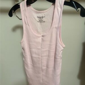 EUC Old Navy Pink Fitted Tank Top